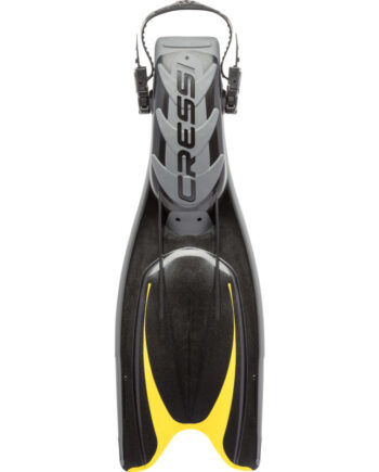 Cressi Frog Plus Finner Sort   Gul