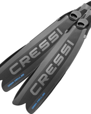 Cressi Gara Turbo Impulse Finner Sort