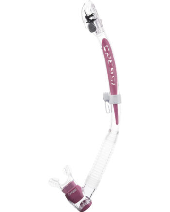Cressi Itaca Ultra Dry Snorkel Klar Pink
