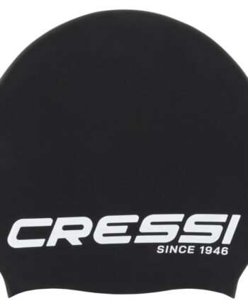 Cressi Loira Svømmehætte Sort   Hvid