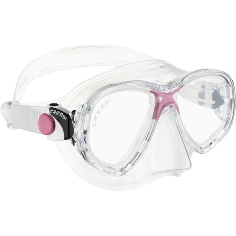 Cressi Marea Junior Dykkermaske Klar   Pink