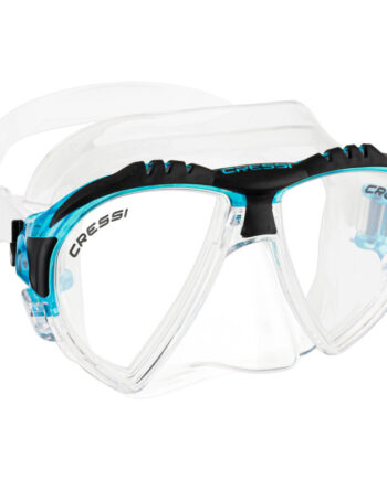 Cressi Matrix Dykkermaske Klar   Aquamarine