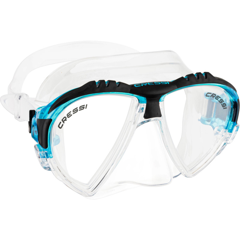 Cressi Matrix Dykkermaske Klar Aquamarine