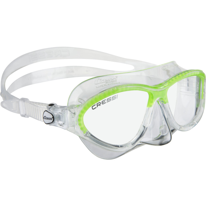Cressi Moon Dykkermaske Klar Lime