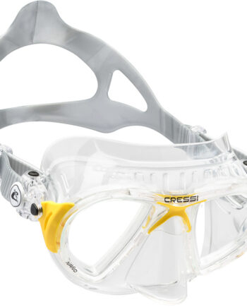 Cressi Nano Dykkermaske Crystal   Gul