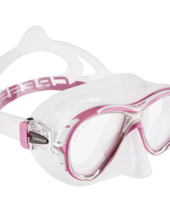 Cressi Naxos Dykkermaske Klar   Pink