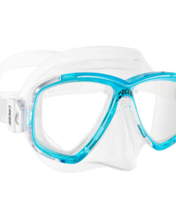 Cressi Perla Dykkermaske Klar   Aquamarine