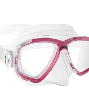 Cressi Perla Dykkermaske Klar   Pink