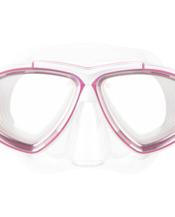 Cressi Prisma Dykkermaske Klar   Pink