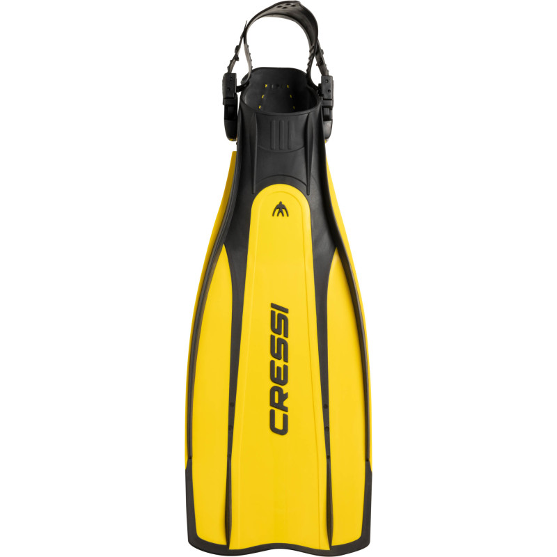 Cressi Pro Light Finner Sort   Gul