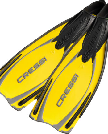 Cressi Reaction Pro Finner Gul   Sølv
