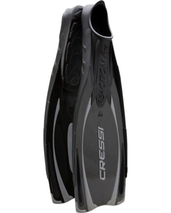 Cressi Reaction Pro Finner Sort   Sølv