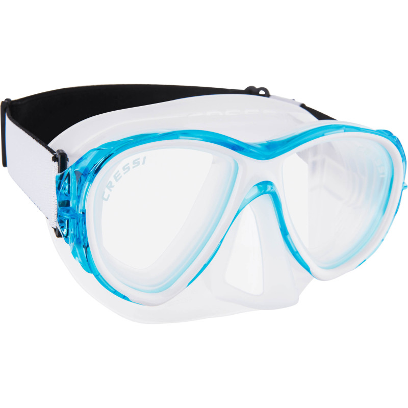 Cressi Samoa Dykkermaske Klar   Aquamarine