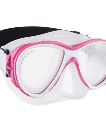 Cressi Samoa Dykkermaske Klar   Pink
