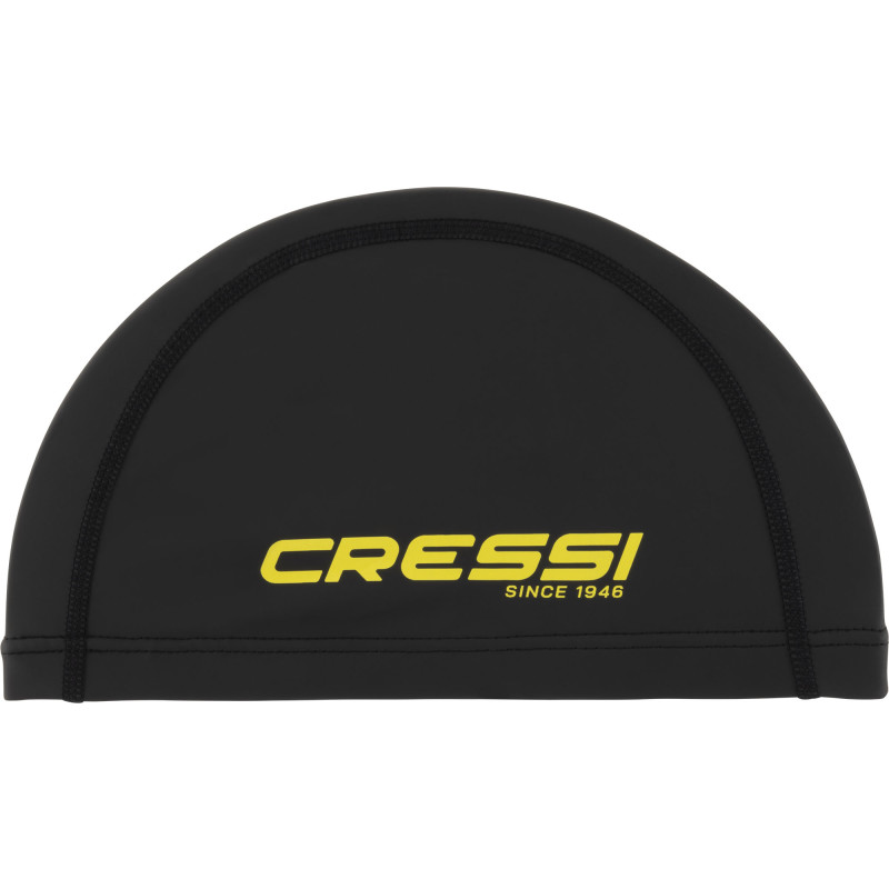 Cressi Senna Svømmehætte Sort   Gul