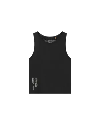 Cuera Oncourt Cropped Tank Top  Black  Xs