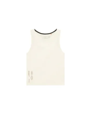 Cuera Oncourt Cropped Tank Top  Off White  Xs