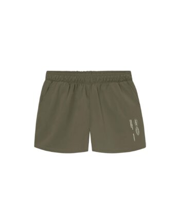 Cuera Womens Active Globe Shorts  Army  Xs