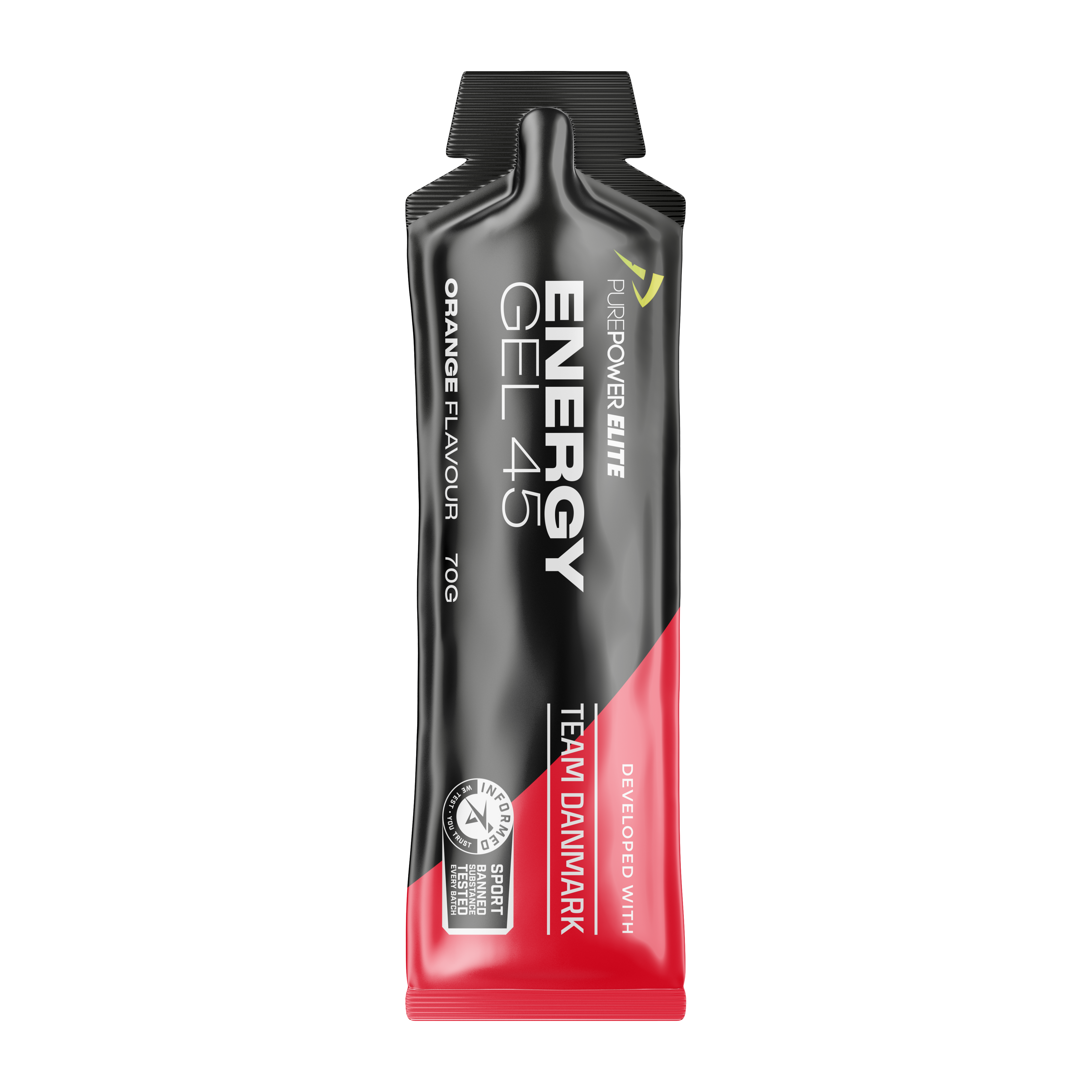 Elite Energy Gel 45 Appelsin
