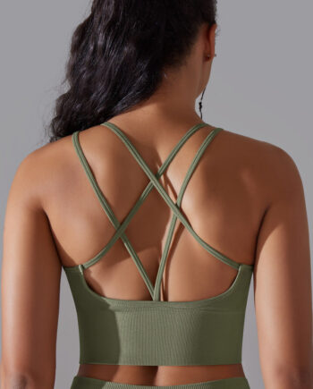 Enduranceflex Sports Bh Olivegreen Small   Olivegreen