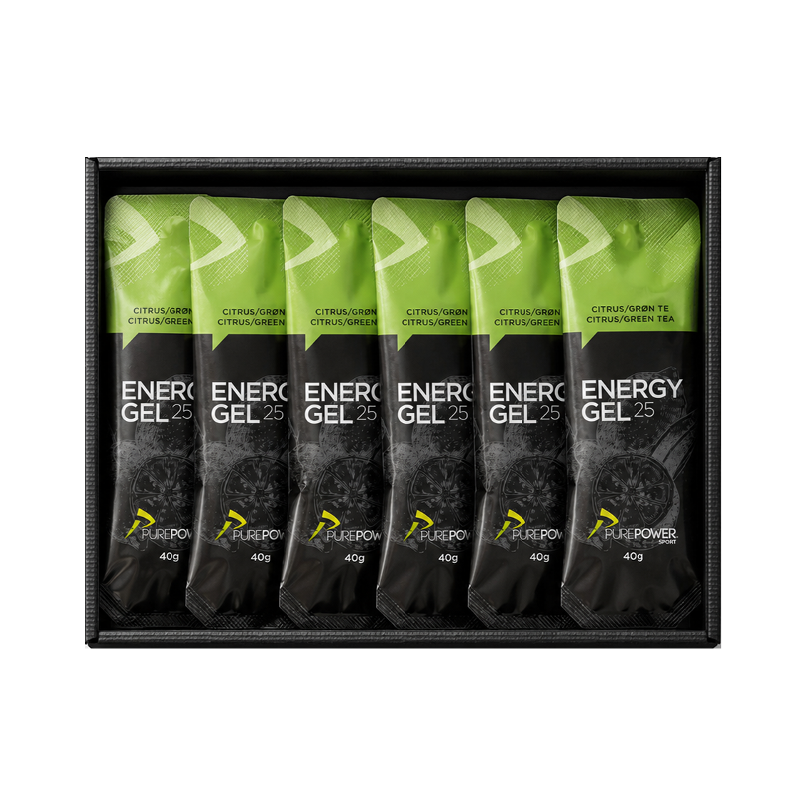 Energy Gel Citrus- Grøn Te 12 40