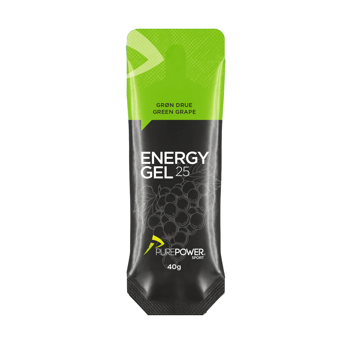 Energy Gel Grøn Drue