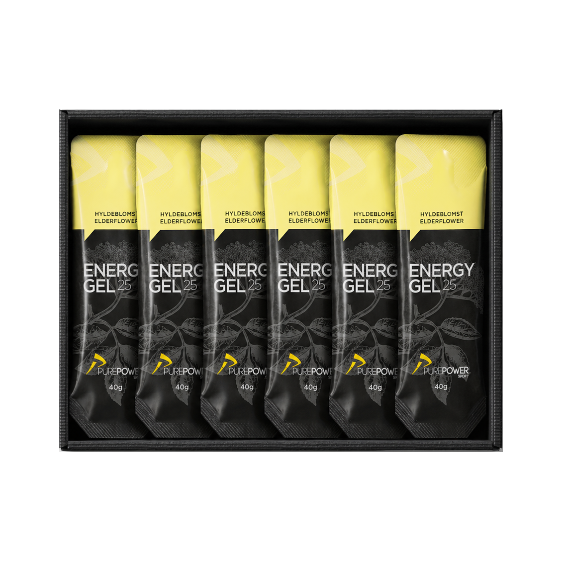 Energy Gel Hyldeblomst 12 40
