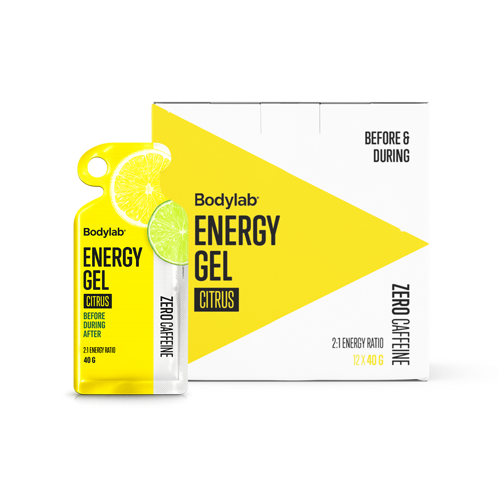 Energy Gel  12   40    Citrus  Zero Caffeine