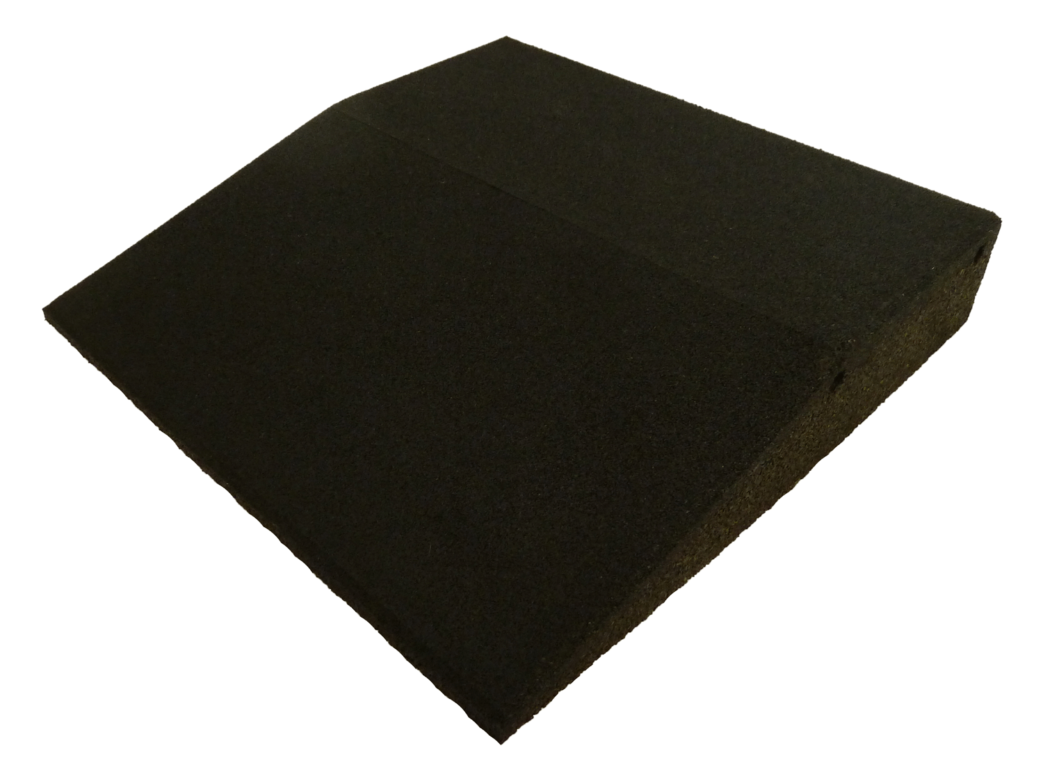 Ergofloor Ergoplay Impact Gummifliser   Faldunderlag Rampe 500x500x90 Mm Sort