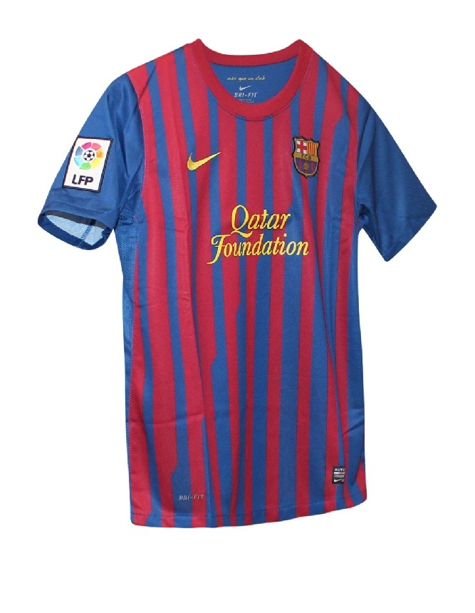 Fc Barcelona Home Jersey 2011 12 Youth Iniesta  -ym   140-152 Old