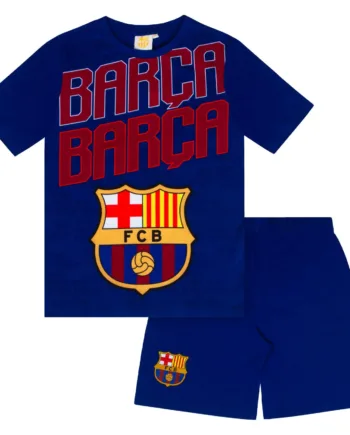 Fc Barcelona Kort Pyjamas  -  år