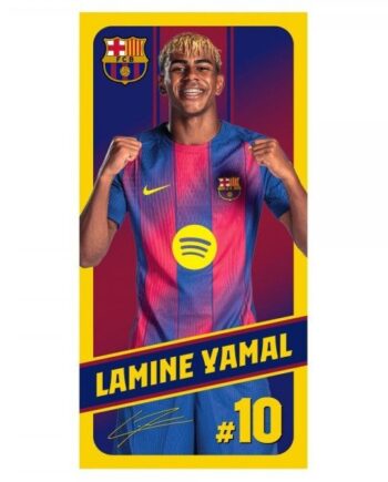 Fc Barcelona Towel Lamine Yamal 10-one-size