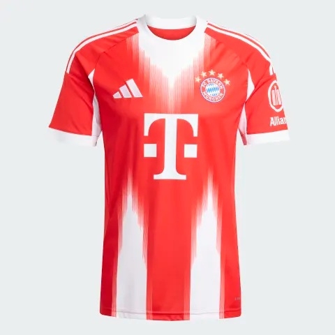 Fc Bayern Munich Home Jersey 2025 26 Mens-