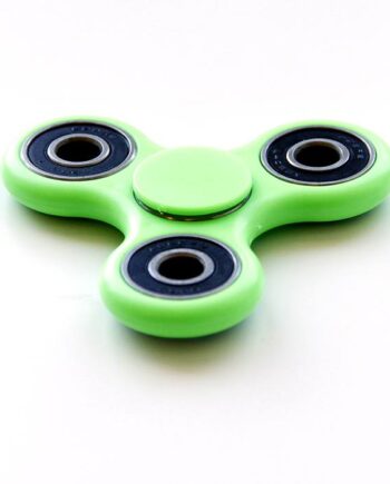 Fidget Spinner  Grøn Sort