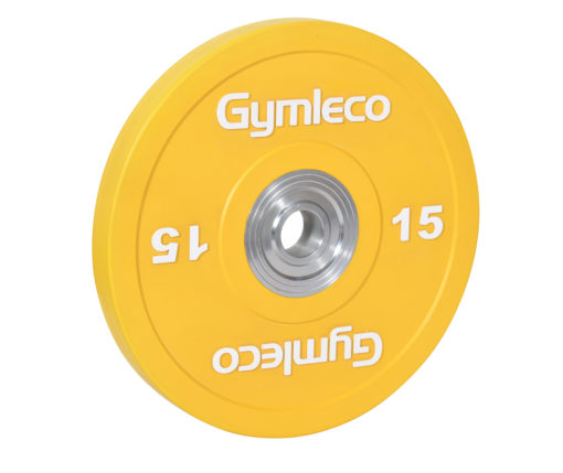 Gymleco 824c Bumper Vægtskiver Color 15 Kg    Stk