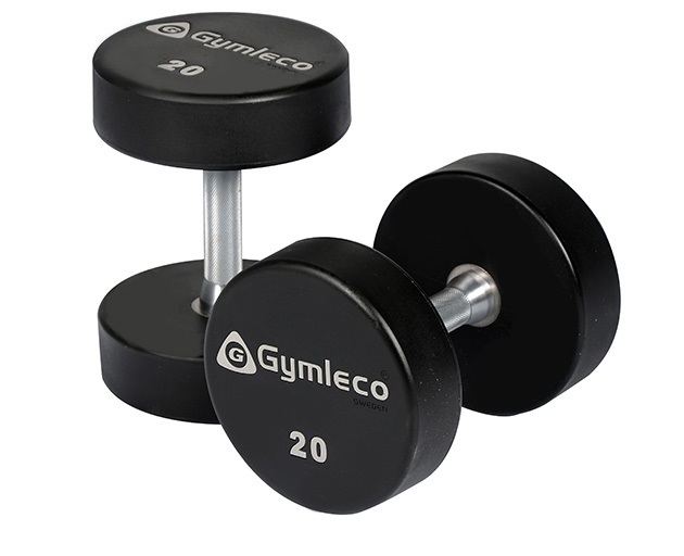 Gymleco 836 Runde Gummi Håndvægte 30 Kg    Stk
