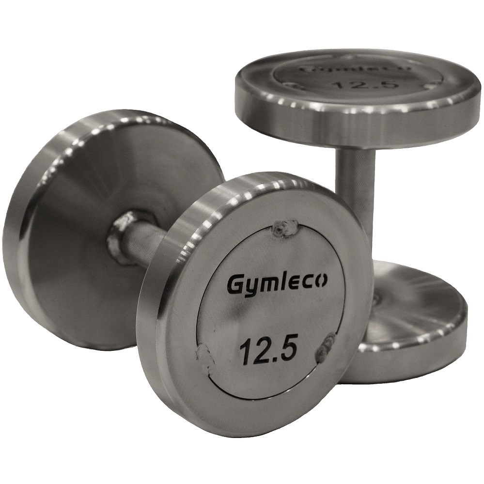 Gymleco 838 Runde Stål Håndvægte 10kg    Stk