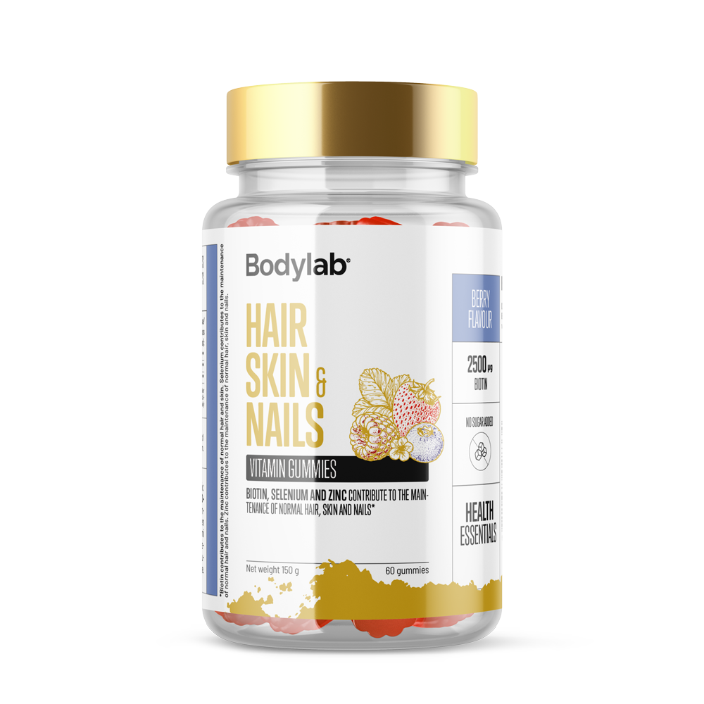 Hair Skin   Nails Gummies  60 Stk  Berry