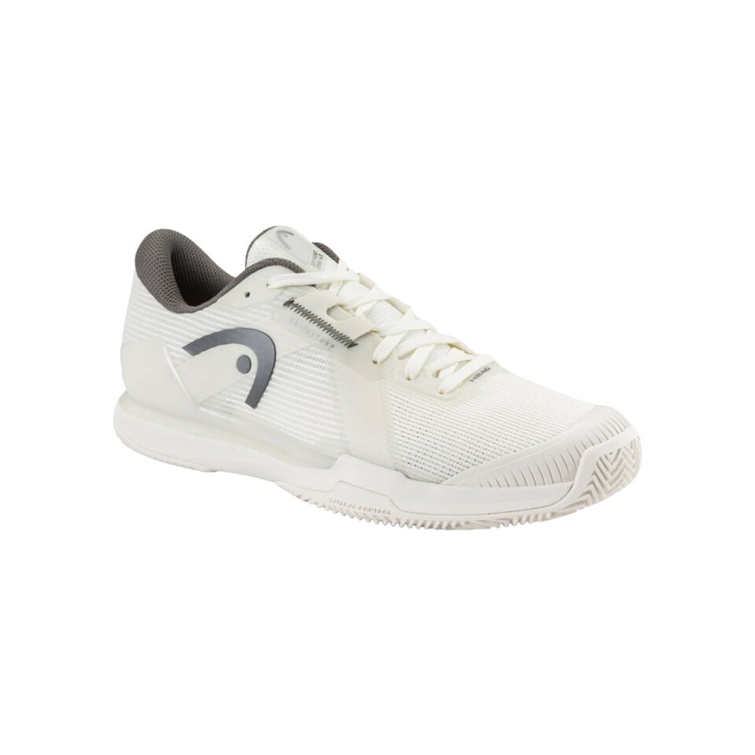 Head Sprint Pro     Clay Men  Chalk White Dark Grey  40