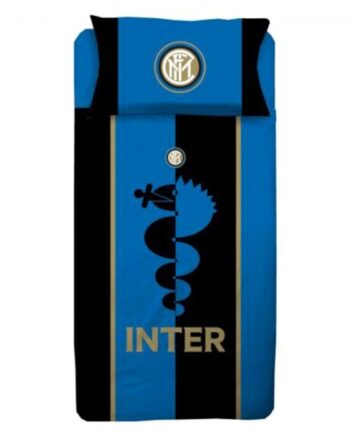 Inter Fc Duvet Set Blue Black-one-size