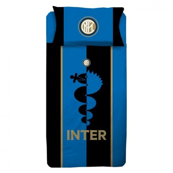 Inter Fc Duvet Set Blue Black-one-size