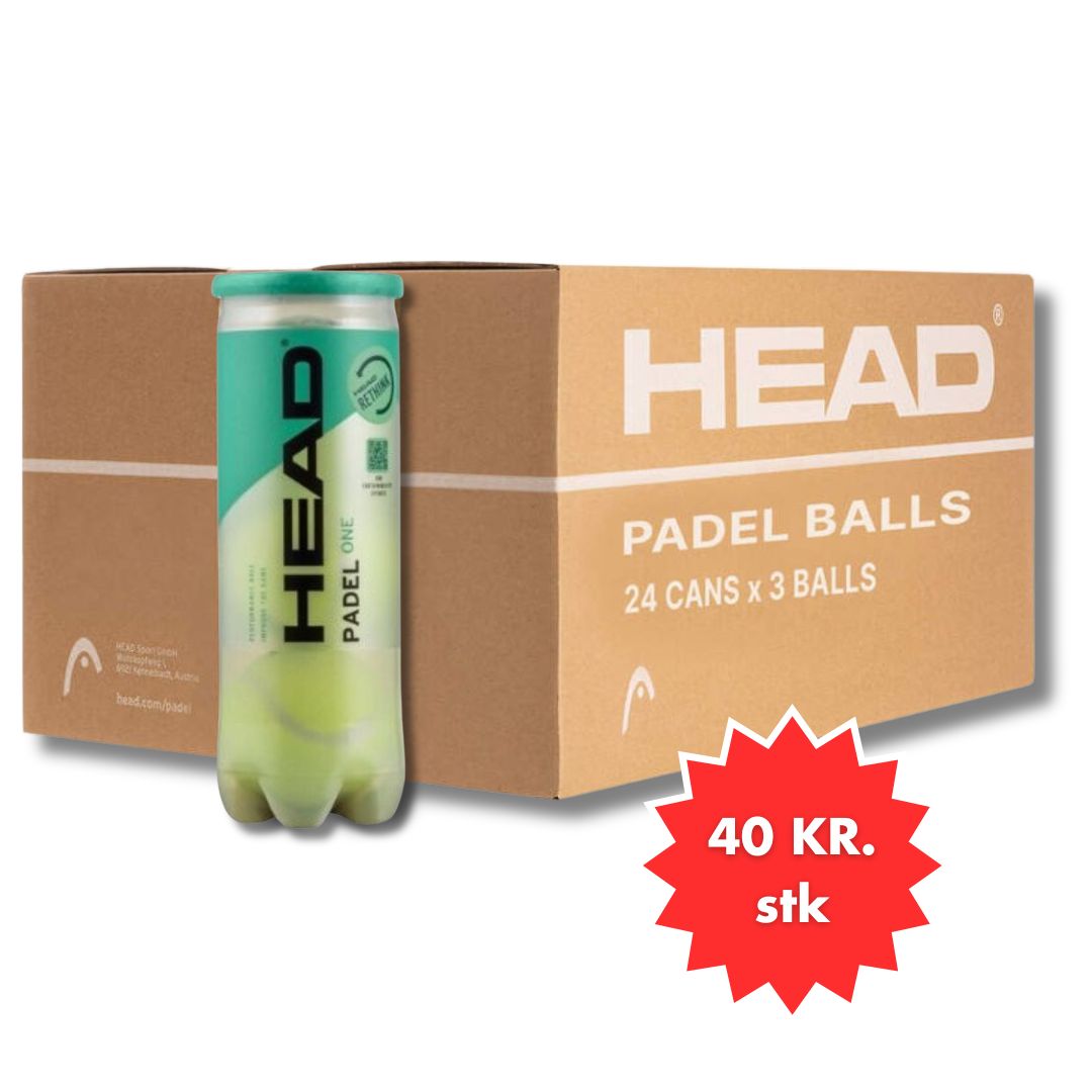 Kasse Med Head Padel One Padelbolde  24 Rør