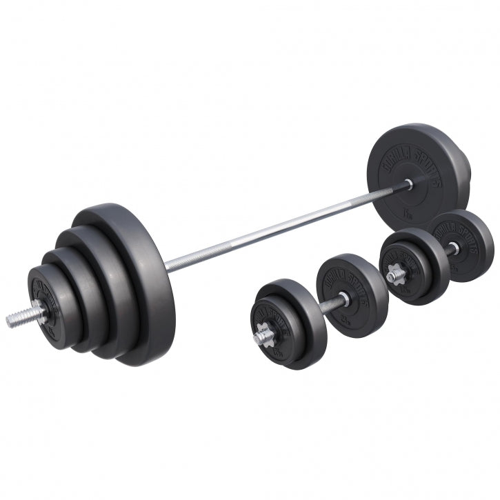100 Kg Vægtsæt Inklusive Vægtstænger