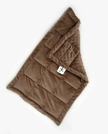 Lap Pad Vægttæppe Til Sansestimulering  Beige