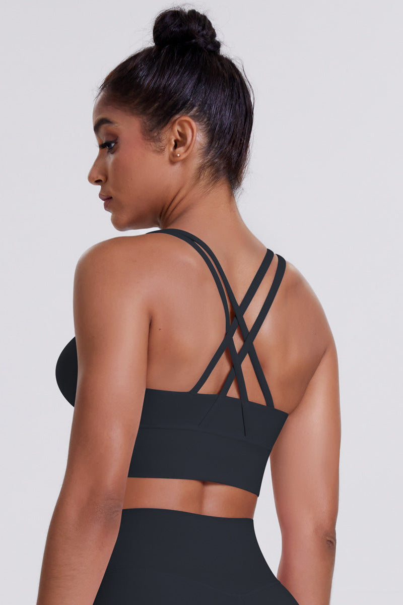 Lea Crossback Sports Bh Black Small Black
