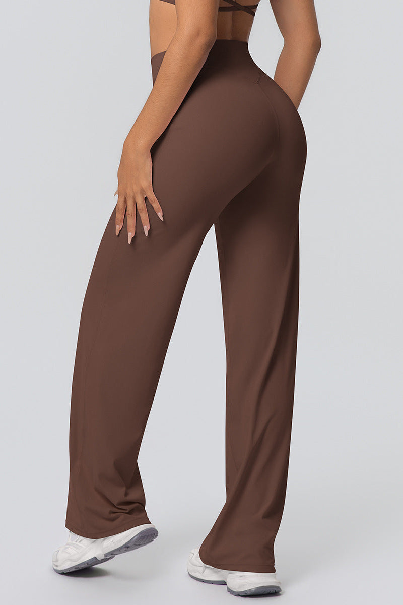 Lea Leggings Loose Brown Small Brun