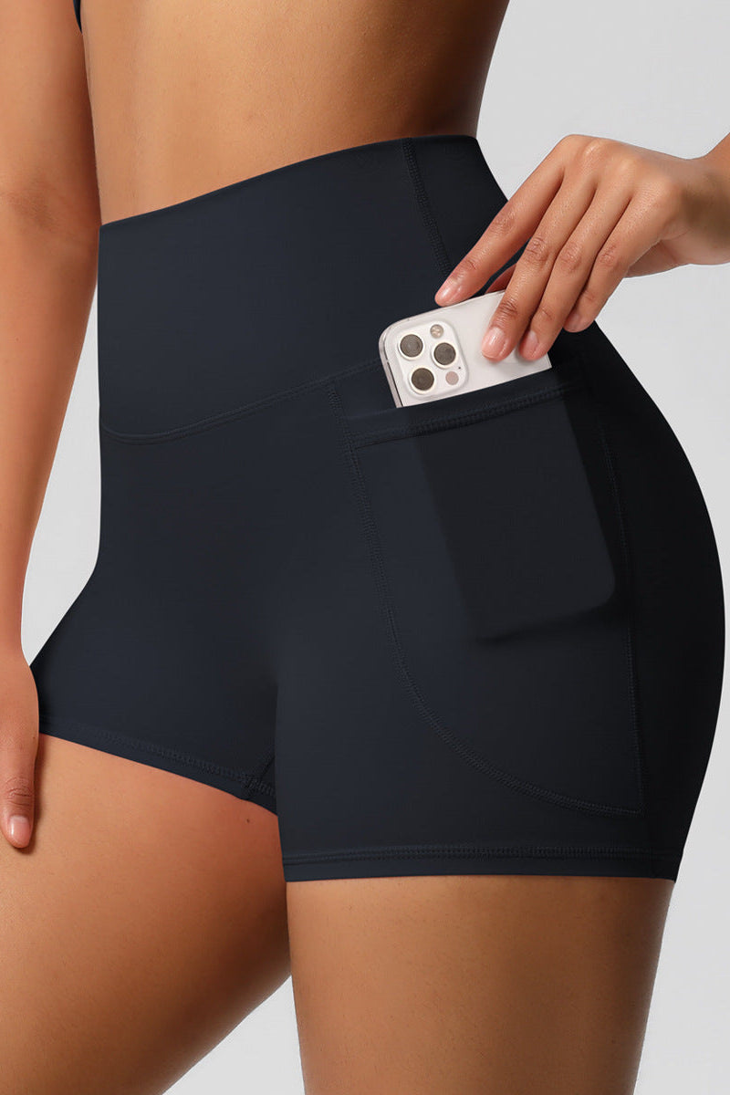 Lea Shorts Med Lommer Black Small   Black