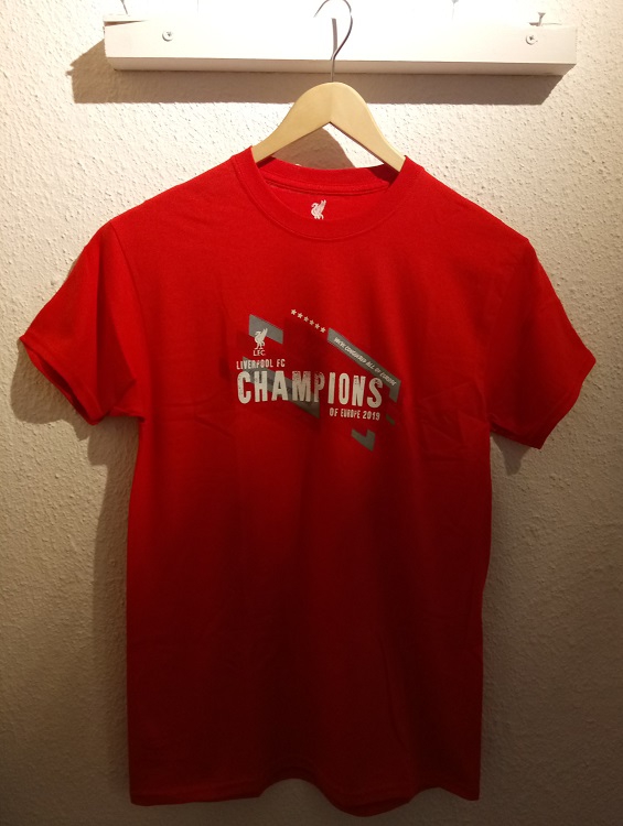 Liverpool Champions Europe Junior Tee Trade- -  Years