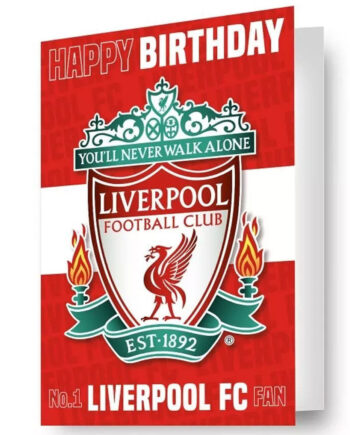 Liverpool 3d Fødseldagskort