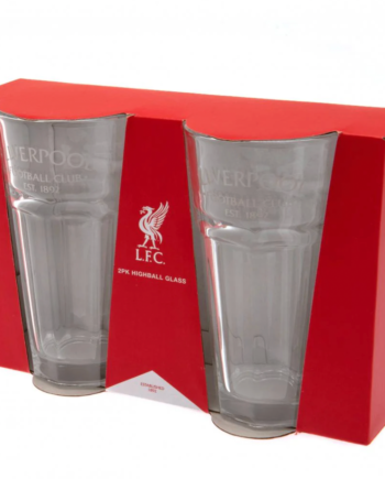 Liverpool Fc Debossed Tumbler Glas   -pak